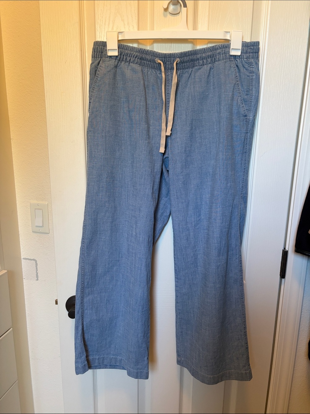 L.L. Bean Light Blue Favorite Fit Pants